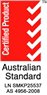 Australian Standards Mark &#8211; Válvulas de aire