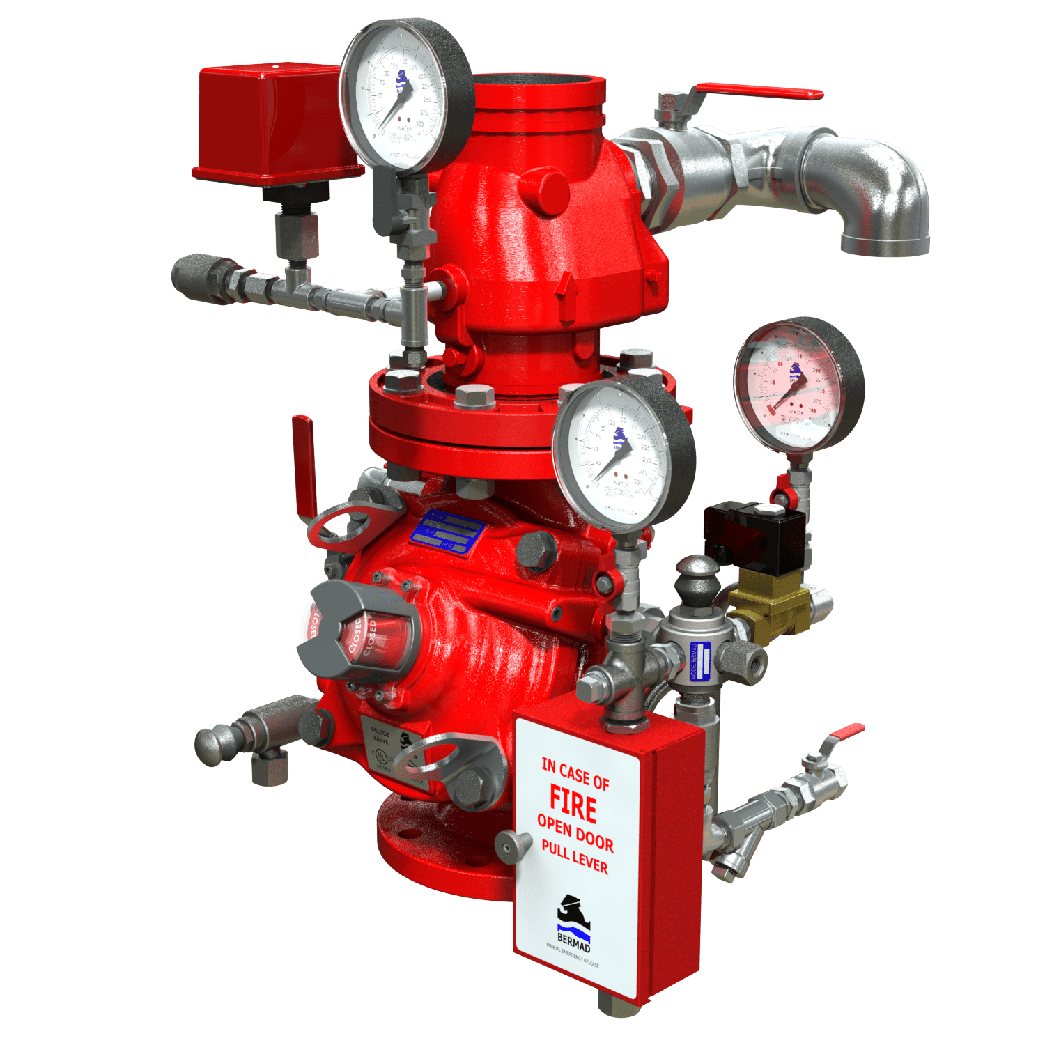 Pre action dry pipe water solutions bermad