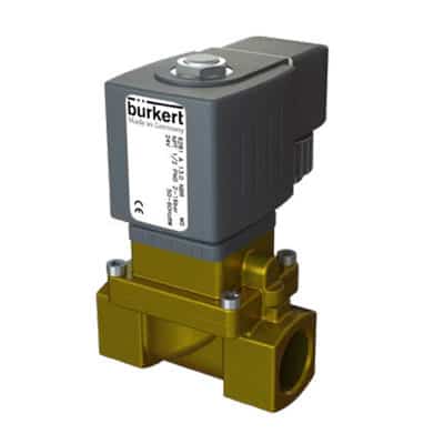 Bürkert Magnetventil 6281 1'' - 24V/ 50Hz stromlos offen, für Wasser und  Druckluft 