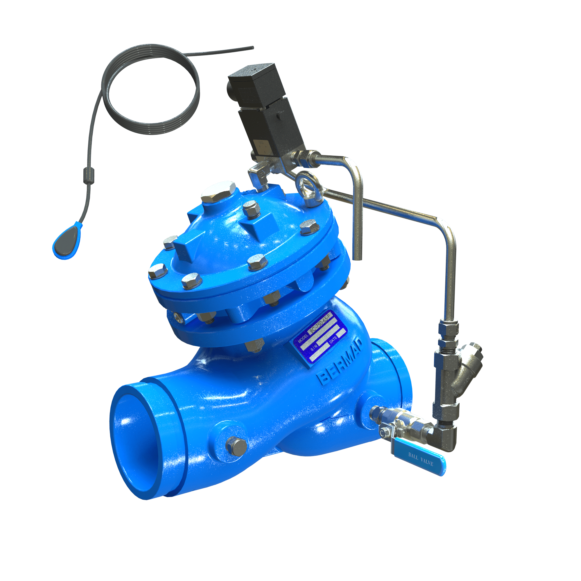 BC75065P Level Control Valve with BiLevel Electric Float
