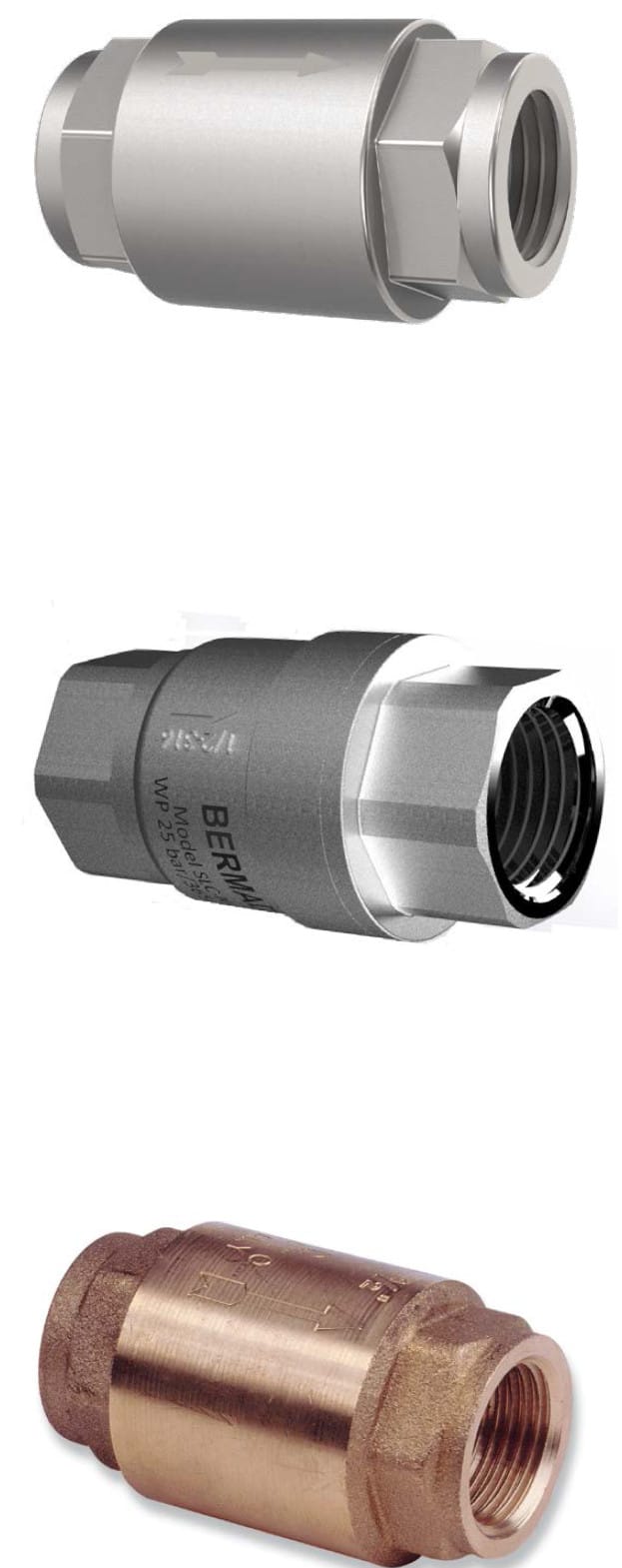 spring check valve