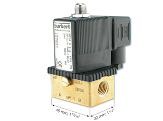 Solenoide de 3 vías Burkert Modelo 6014