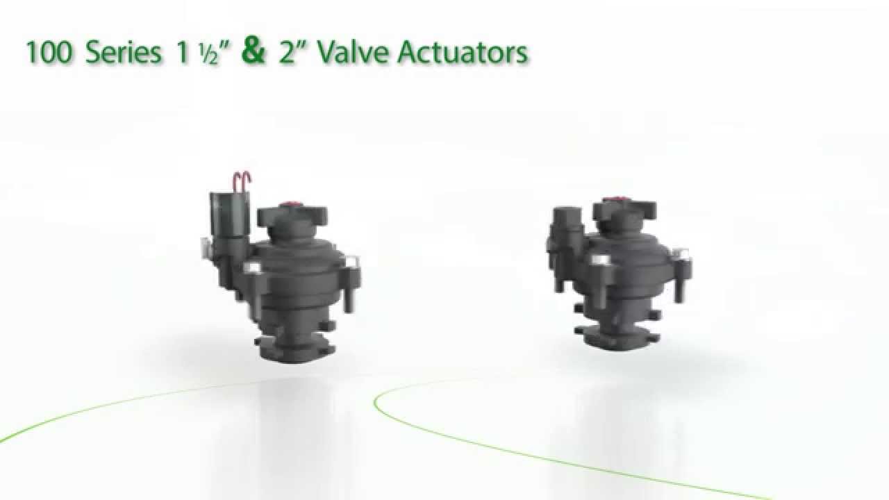 100 Series 1.5″ & 2″ Electric/Hydraulic Valve Actuators