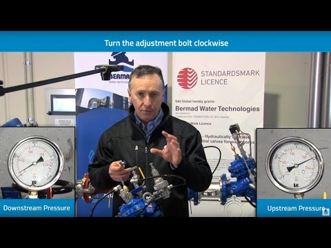 Bermad 720 pressure reduction valve commissioning & operation procedures