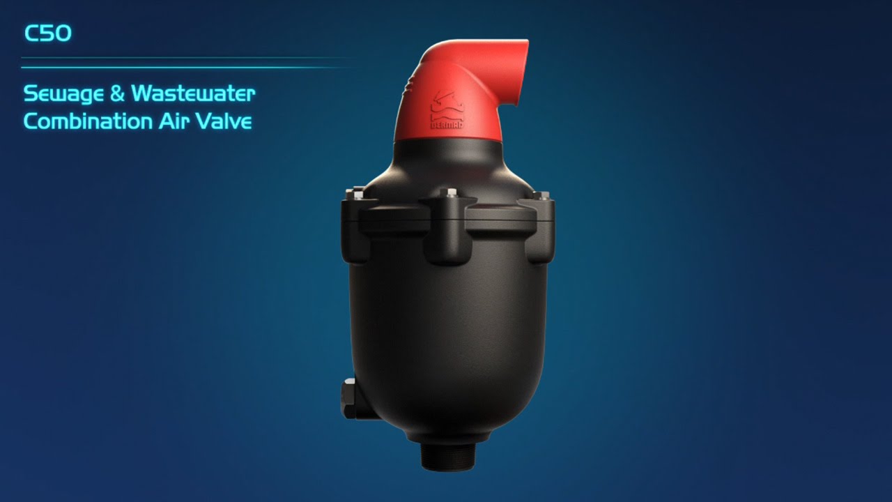 Bermad C50 Combination Air Valve | Operation & Surge Protection