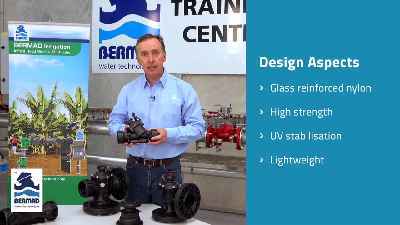 Bermad 100 Series Plastic Control Valve – Features & Benefits
