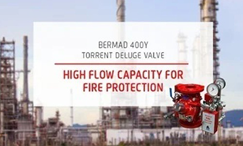BERMAD 400Y Torrent Deluge Valve: High Flow Capacity for Fire Protection