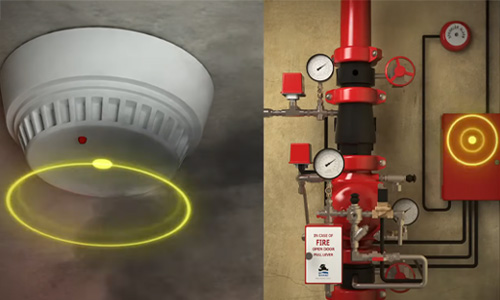 Deluge Valve – Pre-Action System for an Elevator Technical Room