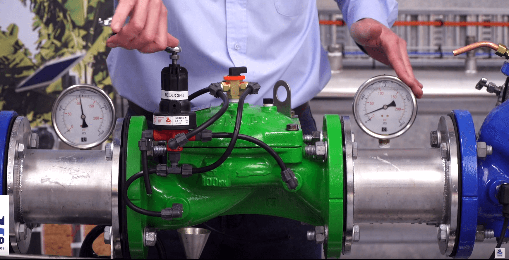 How To Set a Bermad 420 Irrigation Pressure Reducing Valve