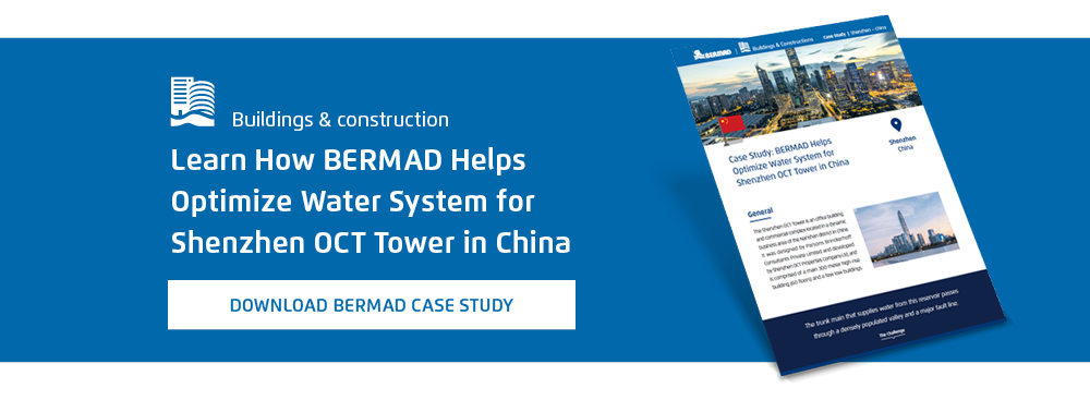 Learn How BERMAD Helps Optimize Water System for Shenzhen OCT Tower in China - Download BERMAD Case Study