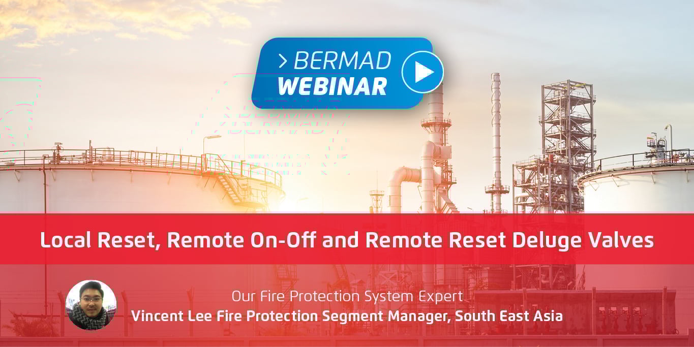 Local Reset, Remote On-Off and Remote Reset Deluge Valves