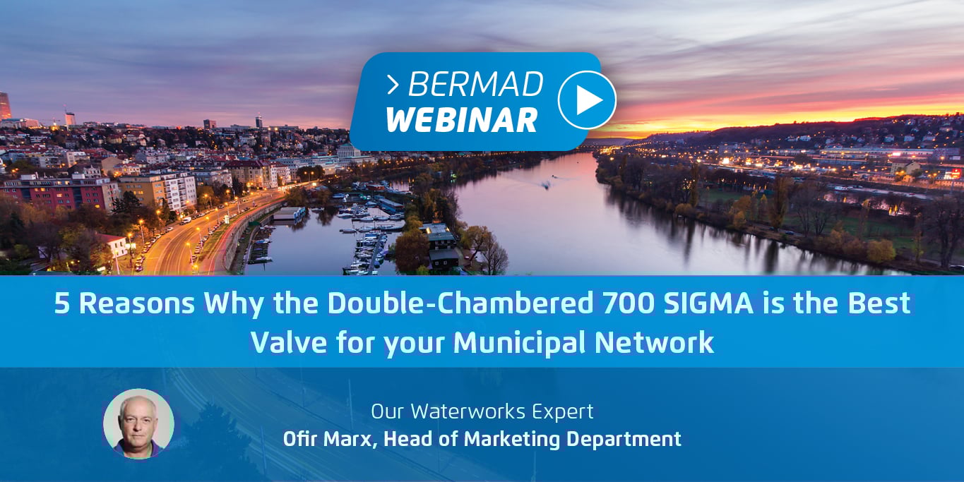 5 Reasons Why the Double-Chambered 700 SIGMA is the Best Valve for your Municipal Network
