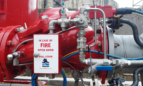Deluge Valves for Extinguishing Refinery Fires