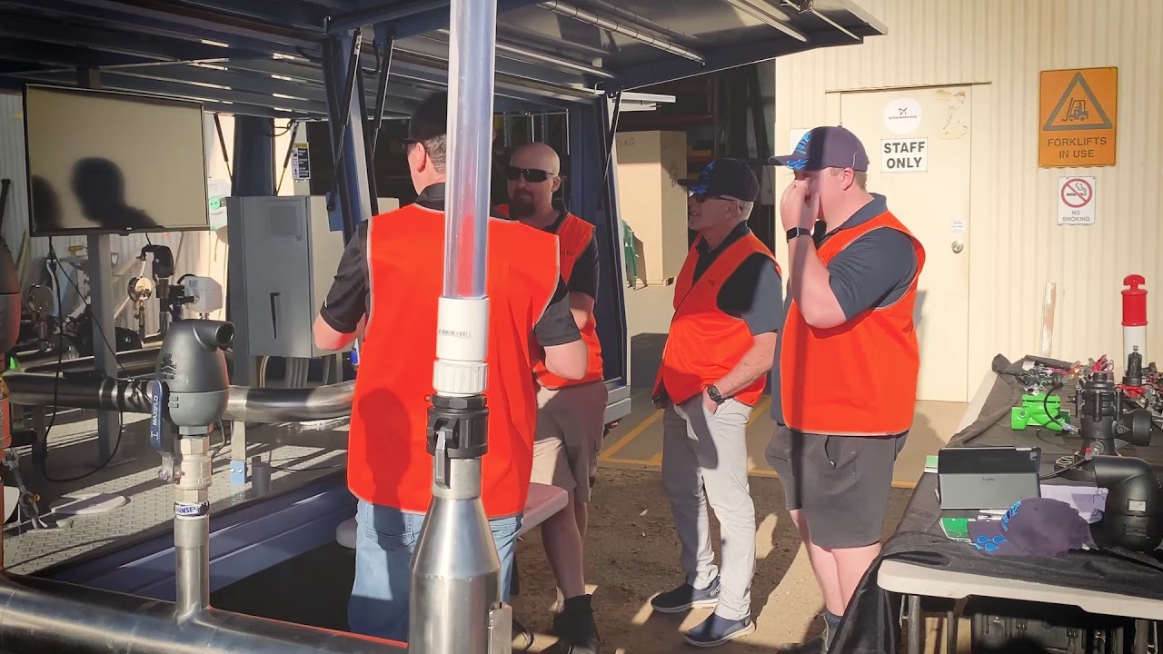 Bermad Training Unit visits Griffith, New South Wales.