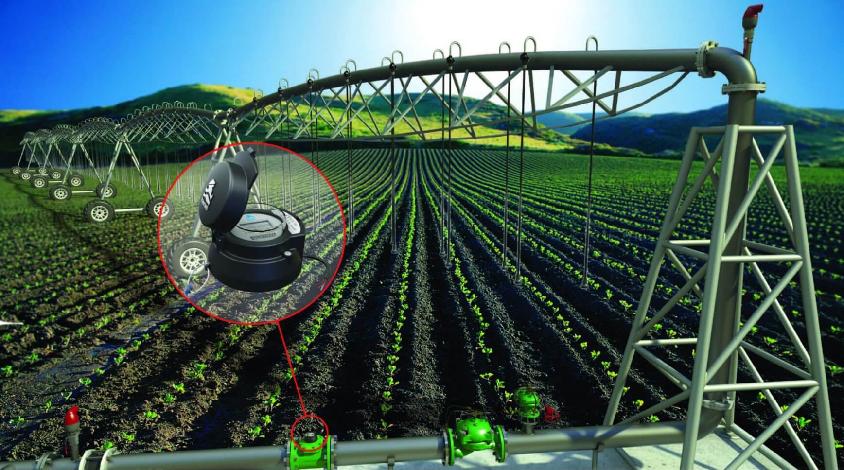 BERMAD AU Product Release: TURBO-IR-BE flow meter with electronic register