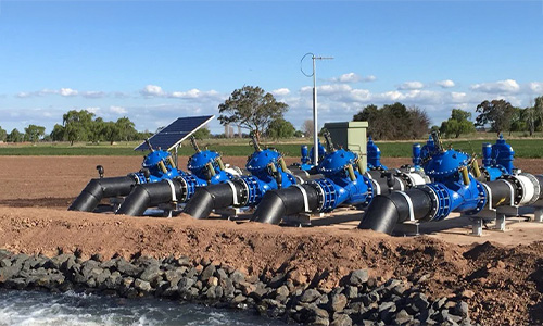 BERMAD 700 SIGMA Double-Chamber Valves with 3-Way Pilot Regulation and Smooth Non-Slam Closure